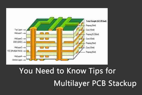  You Need to Know Tips for Multilayer PCB Stackup